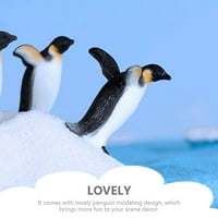 Dječje pingvinske igračke smole pinguin modeli mikro-pejzaža u obliku penguina