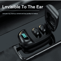 Bežične uši za Nova Plus s imerzivnim zvukom istinite 5. Bluetooth slušalice u ušima sa futrolom za punjenje 2000mAh Stereo pozivi na dodir IP-u