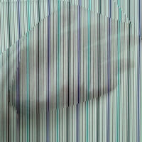 Onuone organsko pamučno voile od magistrala Multicolor Stripe ispisana zanata tkanina BTY Wide