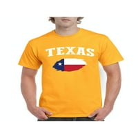 Muška majica kratki rukav - Teksaška zastava