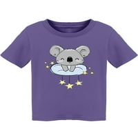 Slatka koala na majici nebeske majice - majica -Image by Shutterstock, Toddler