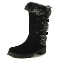 Harsuny dame zimske cipele Chunky Fuzzy bootie plišane obloge za sniježne čizme na otvorenom odjeću,