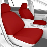 Caltrend Prednja kante Neoprenske poklopce sjedala za 2006. - Toyota Solara - TY387-02PA crveni umetak i obloge