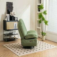 Recliner okretna akcentna stolica sa Bluetooth muzikom, kožom kaučem sa USB punjačem, igračka igra i