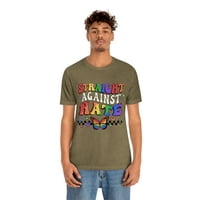 Ravno protiv mržnje, LGBT podrška, rodno neutralna majica