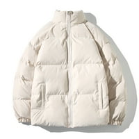 Leey-World Muške zimske kapute Muški kafetni kaput od kaputa sa zatvaračem Zipper džep topli kaput Dugi
