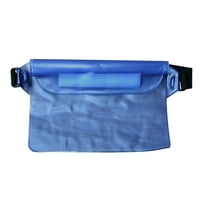Vodootporna torba za struku održava dragocjenosti na suhom telefonu, pogodno za vodeni sport