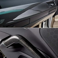 Farfi 5D karbonska vlakna automobila u unutrašnjosti automobila Promjena u boji ukrasne filmske naljepnice