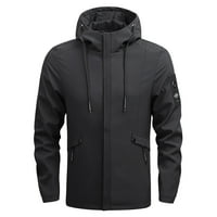 Penskeiy dukseve za muškarce muške jakne jesen i zimski slobodno vrijeme plus veličina na jaknu od odjeće crna Y2K odjeća
