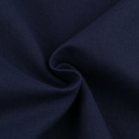 Haljine za žene plus veličine Ženska prebacivanje Slicno V-izrez Dugodnevne modne maxi haljine mornarice