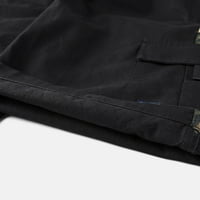 Cofeemo Muške teretne hlače Modni maskirni panel Duksevi visoki elastični struk Sportske kratke hlače