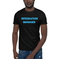 Plavi integracijski menadžer majica kratkih rukava majica s nedefiniranim poklonima