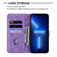 Dizajniran za Samsung Galaxy A 5G Case Cover, Flip Folio poklopac sa držačima za kreditne kartice Cvjetni