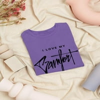 Ljubite moju majicu u obliku komfora u obliku komfora žene -Image by Shutterstock, ženska X-velika