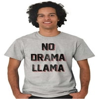 Nema drame Llama Alpaca Chill opuštena muške grafičke majice Tees Brisco Marke 4x