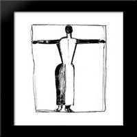 Slika u obliku križa sa podignutim rukama Umješteno umjetničko otisak Maleviča, Kazimir