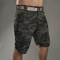 Yievt prozračne radne pantalone za muškarce Ljesto čišćenja maskirne teretne hlače Multi-džepne kombinezone