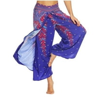 Bigersell visoki struk pant yoga pune dužine hlače modne žene casual ljeto labavi dame joga pantalone