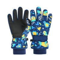 Par snežne rukavice zadebljani vjetar vodootporni puni ručni zglob Podesiv čuvajte toplu koraljnu oblogu