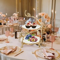 Kuhinjski dekor i potrepštine kreativne zlatne boje ptice na vrhu dizajnerskih dizajna Torta kolač za