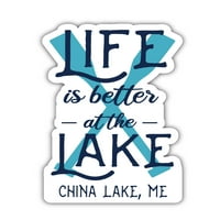 Kineski jezero Maine suvenir Frižider Magnet dizajn veslo 4-paket