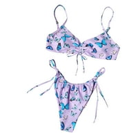 Ženski kupaći kostimi Bikini kratke hlače Push-up kupaći kostimi Postavi kupaći odjeću