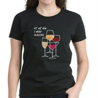 Cafepress - u mojim godinama mi mi trebaju čaše - Ženska tamna majica