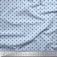 Soimoi pamučna kambrička tkanina hash potpisuje geometrijsko otisak šivanje tkanine širine