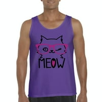 Arti - Muški tenkovi za muškarce - Meow Cute Cat Kitty