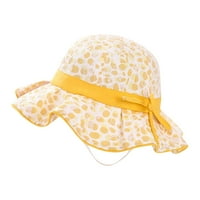Kape za žene Dječja kašika Hat Ribar Hat ljetni sunčevi šešir Baby Tanki simpatični udoban šešir za sunčanje
