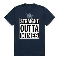 Republika 511-422-BGT- Colorado School of Mines Muškarci Ravno izlaska majica, mornarice - ekstra veliko