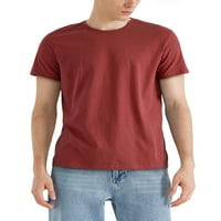 Ma croi muška odjeća obojena organska pamučna udobnost prilagodljiva majica kratkih rukava