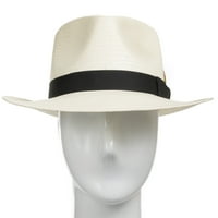 Fedora Gullport nagradu klasična slama Panama šešir egzotični perje ultrafino