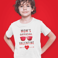 Dnevna majica za Valentine - Dnevne majice za Valentine za dječake - Valentine za djecu - mamin službeni