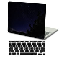 Kaishek plastični poklopac tvrdog školjka kompatibilan sa - Objavljen MacBook Pro 16 XDR displej + crni