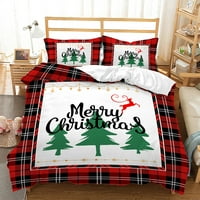 HAITE božićne posude zakrivljene prekrivene površine lagane kompforter preklopne premium sa jastučnicima