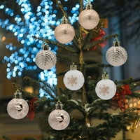Chaolei Božićni ukrasi za kućnu božićnu kuglu Baubes party Xmas Dekor stabla Viseći ukras za uređenje