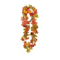 Veki Party Wall Festival Viseći rattan božićni list ratan Maple dekor listova ukras javor jesen kućni