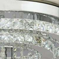 Mieuov 36 42 Crystal stropni ventilator sa lampicama moderni luster za oštricu sa udaljenom zatvorenom