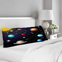 Solarni sistem Orbits Sun Earth Mars Body jastuk navlači jastučnice Twinkling Night Scsrets Stars Custom