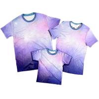 Purple Sky Summer Fashion Majica kratki rukav Cartoon Casual Top Dječja majica Odjeća za majicu 3- godine