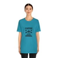 Kafa je moja duhovna životinja Bella + Canevar Unise dres kratkih rukava