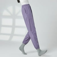 Ženske hlače Ležerne hlače Klasične plesne pantalone Široke ravne džepove duge hlače Gimnastična praksa