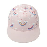 Dyfzdhu Baby Sunhat Podesivi kamiondžija ravna strehe beret bejzbol kape za madnjak ljetni šeširi