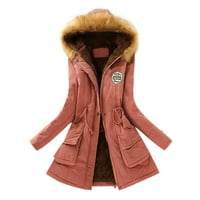 Zimski kaputi za žene, zimska ženska jakna s toplim kaputom Slim zimske kapute