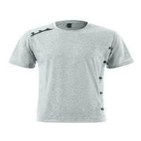 Grianlook muns bluza kratki rukav ljetni vrhovi Crew Crch T majice Muška modna pulover Ležerne prilike