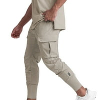 Uorcsa elastična duga modna labava casual sportske vanjske muške hlače kaki