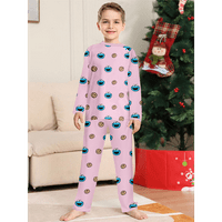 Modni dječaci pidžamas zimske dugih rukava djeca postavi pamučna mala djeca pjs spavaća odjeća
