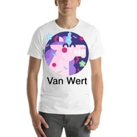 2xL van Wert party jednorog kratkog rukavskog pamučnog majica s nedefiniranim poklonima