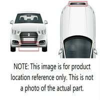 Rešetka - kompatibilna zamjena za '11 - Honda Odyssey - prednji branik donji, crni - 71102TK8A00